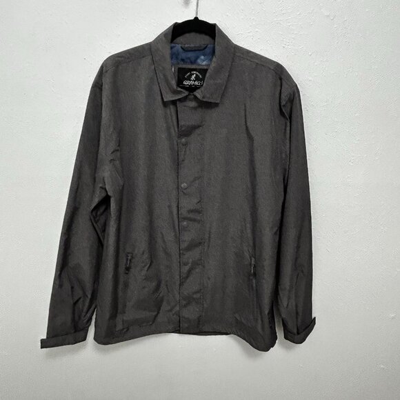 Gramicci El Entrenador Gray Jacket Full Zip Southwest View Lining Mens M Hiking - Picture 1 of 12